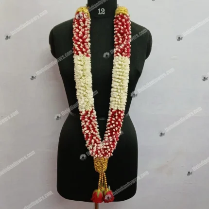 Lily Garland with Rose Petals in West Texas